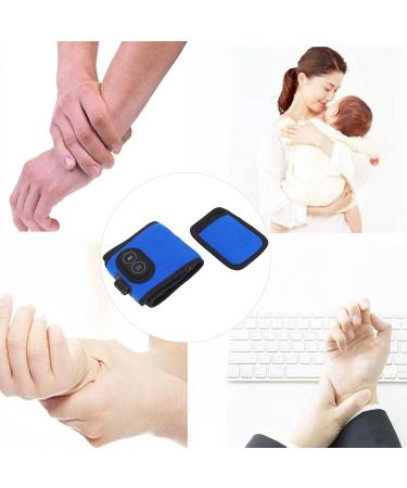 ZJchao Heated Wrist Bandage - Adjustable Pain Relief 3 Temperature Levels & 6 Massage Levels for Arthritis Relief - Buy Online on GoSupps.com