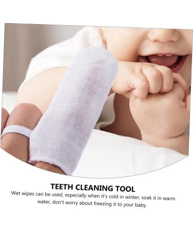 Frcolor Infant Tooth Cleaner - 18 Pack Gauze Fingerlings for Toddler Oral Hygiene | Gentle Mouth Cleaners & Brush Care for Infants | International Shipping Available - Buy Online on GoSupps.com