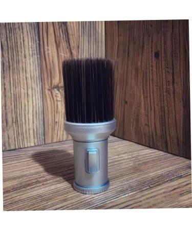 DOITOOL Body Powder Brush Broken Barber Brush Neck Duster Powder Applicator Hairdressing Brush Hairdressing Cleaning Brush Bronzer Brush for Face Neck Cleaning Brush Man Major Plastic 13.5x6cm Silver - Buy Online on GoSupps.com