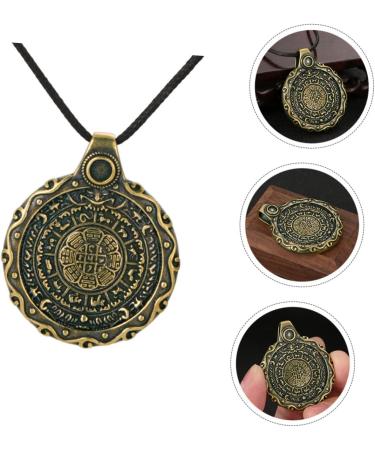 Anneome Hanging Decor Mantra Pendant Necklace for Men Gadgets for Men Earrings Mens Home Decor Vintage Decorations - Buy Online on GoSupps.com