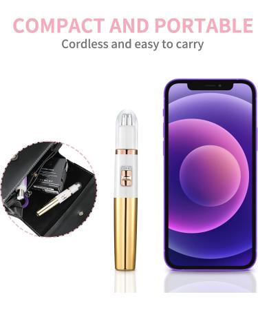 Numifun Women s Nose Hair Trimmer - Painless Waterproof Ear & Nose Hair Cutter in Rose Gold - Perfect for Eyebrow & Face Hair - Buy Online on GoSupps.com