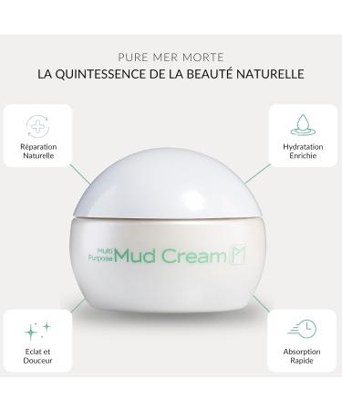 Pure Mineral - Multi-Use Cream with Dead Sea Mud - Moisturizing and Nourishing - All Skin Types - Free from Silicones Sulfates Parabens - 250 ml - Buy Online on GoSupps.com