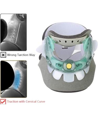 Adjustable Neck Traction Device - Portable Support for Neck Pain Relief | Ideal for Drivers & Desk Workers - Buy Online on GoSupps.com