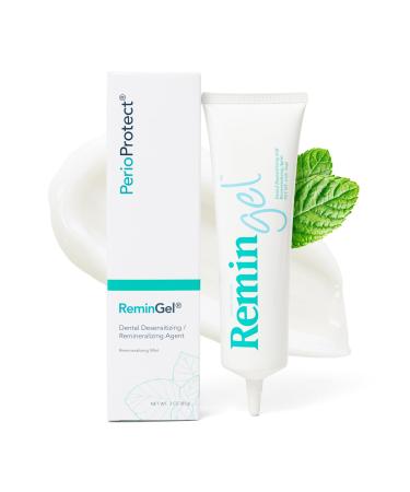 ReminGel Hydroxyapatite Tooth Remineralization Gel - Strengthen Enamel Repair Teeth & Reduce Sensitivity - Fluoride-Free Remineralizing Treatment for Tooth Decay Prevention
