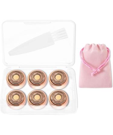 Flawless Hair Remover Replacement Heads - Gen 2 18K Gold-Plated Blades for Women | Painless 6-Piece Set - Buy Online on GoSupps.com