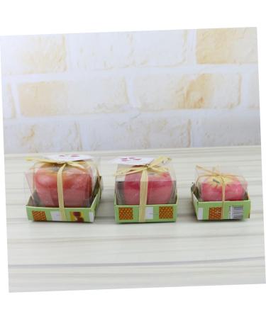 Ciieeo 12 Pcs Imitation Candle Creative Shaped Candle Creative Cake Adornment Candle Cake Decoration Candle Adornment Decorations Red Fruit - Buy Online on GoSupps.com