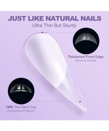 Nzakybbi Almond Tips for Nails - Buy Online on GoSupps.com