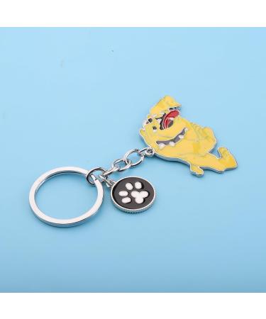 Ensianth Dog Keychain | Perfect Gifts for Dog Lovers | Puppy Paw Print Keyring for Dog Owners | Ideal Present for Dog Moms & Dads - Buy Online on GoSupps.com