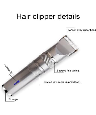 Buy Electric Hair Clippers - 5 Speed Adjustable Rechargeable & Waterproof Hair Cutting Kit for High-Performance Home Haircuts | International Shipping Available - Buy Online on GoSupps.com