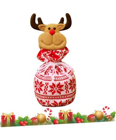 LALAFINA 1pc Christmas Drawstring Bag Christmas Bag Kids Bag Candy Bag Apple Bag Child 1 count (Pack of 1) As Shown - Buy Online on GoSupps.com