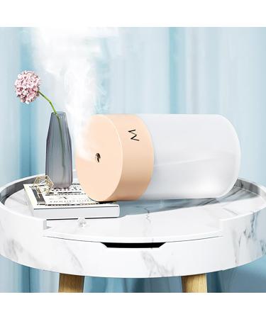 Mini USB Humidifier with Night Light - Portable Room & Car Essential Oil Diffuser - Pink - Buy Online on GoSupps.com