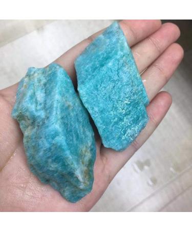 100g Natural raw Amazonite Rough Stone Natural Quartz Crystals Specimen for Natural Luster