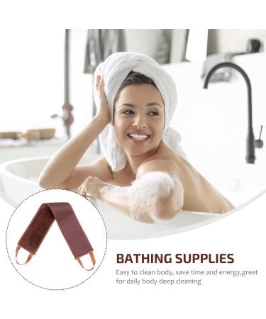 Healifty 1 Piece Back Beautify Tape Lightweight Care Tool for Body Lotion Suntan Oil Brown for Home Travel Massage Back - Buy Online on GoSupps.com