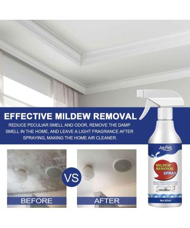 Jue-Fish Mould Spray Jue Fish Mildew Removal Spray Powerful Mould Remover Spray Quickly Mold Removal Spray Mould And Mildew Removal Spray Suitable For Walls Tiles Kitchens Bathrooms (1PC) - Buy Online on GoSupps.com