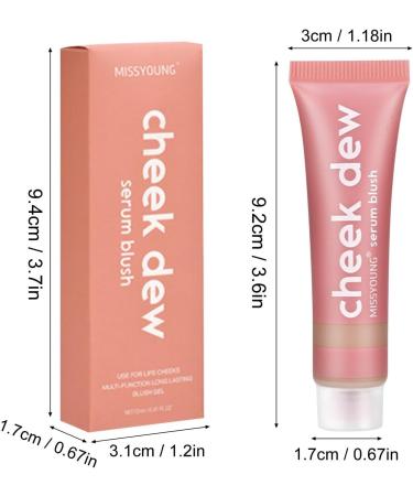 Makeup Blush Liquid Soft Pinch Light Liquid Luminizer Blush Moisturizing Lightweight Long Lasting Blendable Creamy Face Blush for Face Eyes Lips Hersil 04 - Buy Online on GoSupps.com