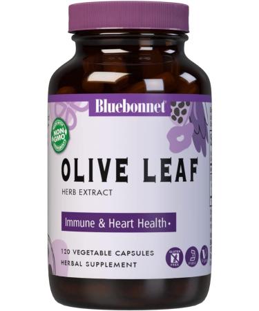 Bluebonnet Nutrition Olive Leaf Extract - 120 Veg Capsules | Immune Support & Antioxidant Benefits - Buy Online on GoSupps.com