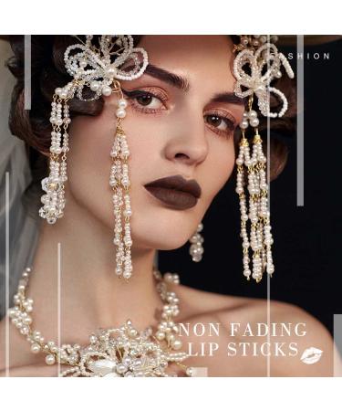 Kisshine Matte Brown Lip Gloss - Long Lasting Liquid Lipstick for Women and Girls | Waterproof Velvet Lip Glaze (Brown 11#) - Buy Online on GoSupps.com