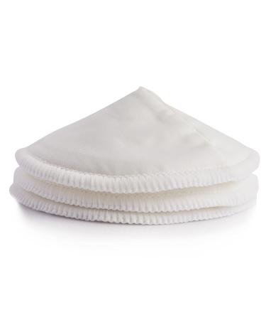 Organic Cotton Washable Nursing Pads - PureTree Reusable Breastfeeding Pads (Pack of 10) - Buy Online on GoSupps.com