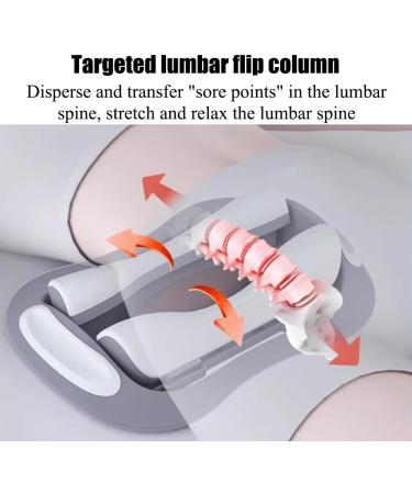 Electrical Lumbar Vertebrae Traction Device - 3 Stages Hot Compress & Intensity Adjustment for Back Pain Relief - Buy Online on GoSupps.com