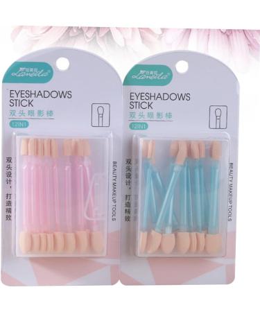 NOLITOY 24pcs Eyeshadow Brush Eyeshadow Sponge Brush Eyeshadow Makeup Brush Miss Oval Cosmetic - Buy Online on GoSupps.com