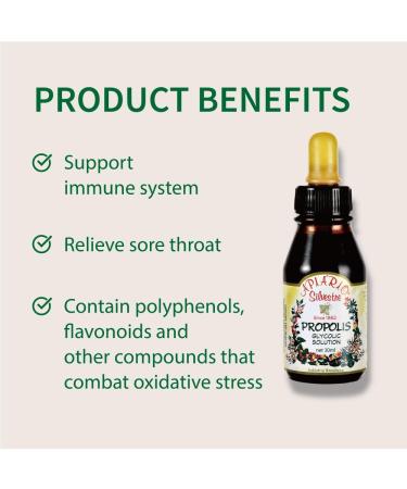 3 Bottles of Apiario Silvestre Brazilian Green Propolis Non Alcoholic Extract - Sugar Free Honey Free Water Free Gluten Free - Buy Online on GoSupps.com