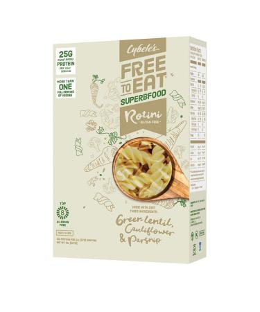 Cybele's Free To Eat Gluten Free & Grain Free Pasta | Superfood White Rotini | High In Plant Based Protein | Dairy Free, Nut Free, Soy Free, Allergen Free, Non GMO, Vegan | 8oz (Pack of 1) Superfood White Rotini 8 Ounce