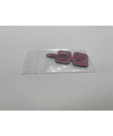 Copter Farm Dog Brand Bag | Engraved Collars for Dogs | Art & Real Leather | Custom Double-Sided Pink Rectangle - Buy Online on GoSupps.com