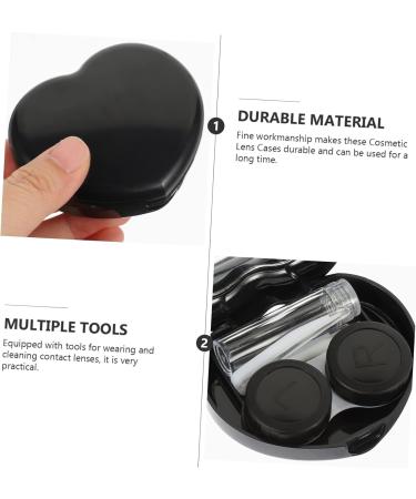 Buy Healvian Halloween Contact Lens Case - Travel Set Lentes de White Storage Sweet Eye Container (7.2x5.8x2cm) - International Shipping Available! - Buy Online on GoSupps.com