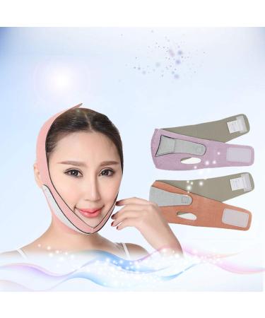 V Line Mask - Facelift Band for Double Chin & Weight Loss | Skin Care Kinnlifting Face Wrap (Orange) - International Shipping Available - Buy Online on GoSupps.com