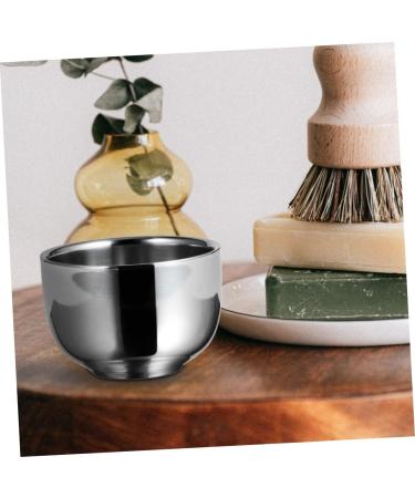 Doitool Stainless Steel Key Bowl for Shaving Foam | Ceramic Beard Grooming Tool - Men s Essentials - Buy Online on GoSupps.com