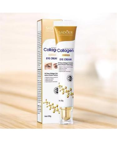 SADOER Antiwrinkle eye cream with collagen 20 g formula with active protein technology