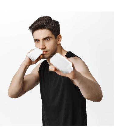Sunnyray 4 Pairs Knuckle Guards for Boxing Gel Hand Guard - Black and White | Knuckle Protection for Muay Thai, Kickboxing, MMA - Men and Women - Buy Online on GoSupps.com