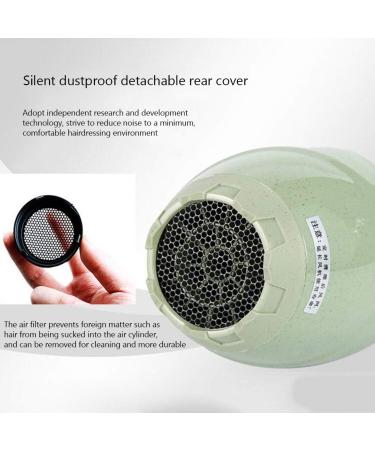 Blow Dryer with 3 Heat & 2 Speed Setting and Cool Shot Button Concentrator Nozzle 2400W Professional Ionic Hair Dryer Powerful Salon AC Motor Hairdryers Low Noise for Salon and Household Small - Buy Online on GoSupps.com