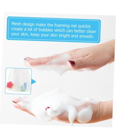 Healeved 16 Pcs Foaming Net Exfoliating Soap Saver Soap Saver Pouch Mesh Soap Pouch Purpose Soap Pe - Buy Online on GoSupps.com