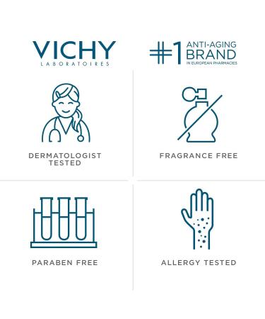 Vichy Puret Thermale One Step Cleanser 6.7 Fl Oz - Gentle Makeup Remover & Toner for Sensitive Skin - Buy Online on GoSupps.com