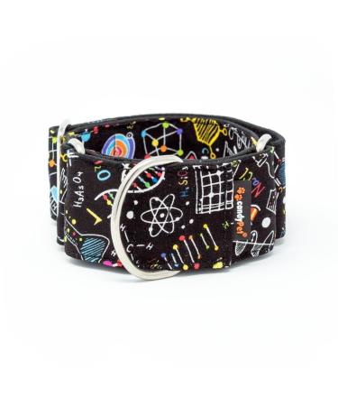 candyPet Martingale Dog Collar Model Science SS: Ancho 4 cm (30-40cm di metro) Science