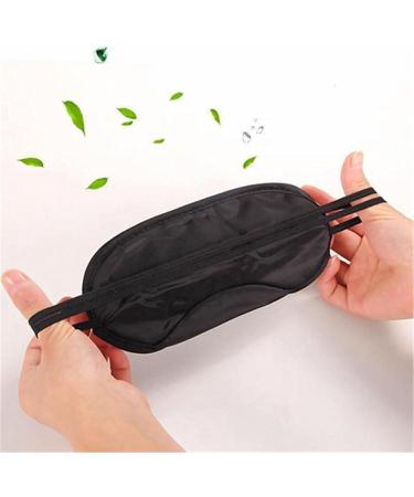 10Pcs Black Sleep Eye Mask Blindfold for Comfortable Night Sleeping and Travel - Travel Aid - Buy Online on GoSupps.com