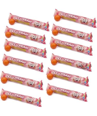 Zed Candy Strawberry & Vanilla Raspberry & Vanilla Ice Cream Jawbreaker 6 Pack 49.5g | Pick Any Flavour & Number of Packs - Buy Online on GoSupps.com