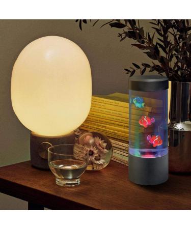 Lightahead LED Mini Desktop Fantasy Fish Lamp - Color Changing Aquarium Mood Lamp, Perfect Gift - Buy Online on GoSupps.com