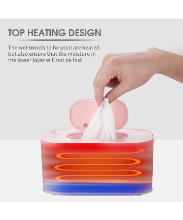 Baby Diaper Wipes Heater with Digital Display & Dispenser - 3 Temperature Modes for Ultimate Comfort - Buy Online on GoSupps.com