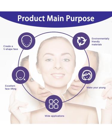 CCAIPU Face Lift Tape Face Lift 3 Invisible Thin Ropes with 40 Instant Lifting Tapes Face Lifting Tape Reduce Double Chin | Tighten Skin | Remove Wrinkles (Color-A) - Buy Online on GoSupps.com