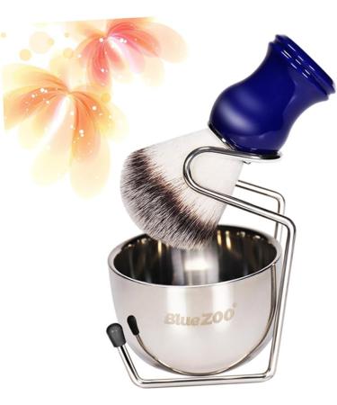 FOMIYES Mustache Cleaning Brush Set | Barber Neck Hair Remover & Shaving Accessories | Manual Shaving Brush & Soap Bowl for Men - Buy Online on GoSupps.com