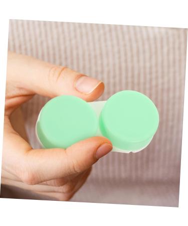 Homsfou Contact Lens Container with Mirror - Portable Lens Storage Case for Color Contacts - Travel-Friendly Accessories - Buy Online on GoSupps.com
