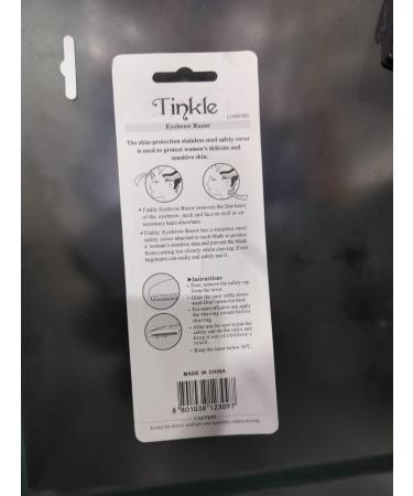 Tinkle Eyebrow Razors - 6 Pack Dermaplane Tool for Women | Safe & Easy Facial Grooming - Buy Online on GoSupps.com