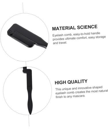 3PCS Eyelash Comb Set - Professional Metal Lash Separator & Brush for Perfect Eyelash Extensions - Portable Beauty Tool for Women - Buy Online on GoSupps.com