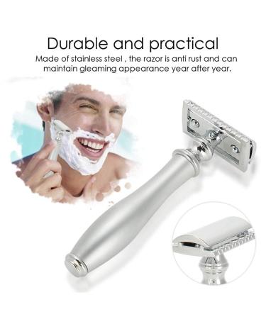 Wallfire Double Manual Beard Trimmer - Stainless Steel for Men - Precision Grooming Tool - Buy Online on GoSupps.com