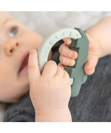 Done by Deer Teething Ring Set - 2 Silicone Deer Friends in Green/Blue | Eco-Friendly Baby Gifts | International Shipping - Buy Online on GoSupps.com