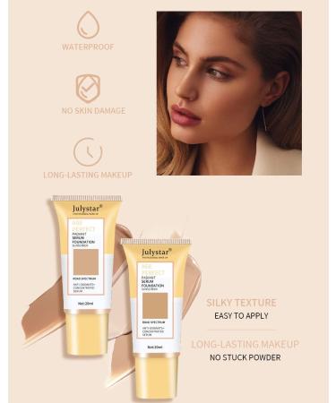 INTEROOKIE Moisturizing and Oil Controlling Natural and Long Lasting Liquid Foundation ThreeDimensional Beauty Repair and Skin Care Foundation Makeup Liquid Foundation 205 - Buy Online on GoSupps.com