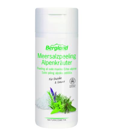 Sea salt peeling alpine herbs