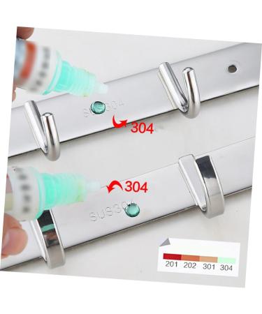 Angoily 3pcs 5 Kitchen Hooks Pegs Coat Hangers 5 Pegs Door Back Hooks Over The Door Hangers mediumx3pcs Silverx3pcs - Buy Online on GoSupps.com